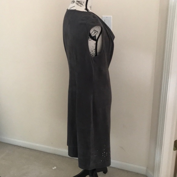Saks Fifth Avenue Gray Dress - Picture 4 of 5
